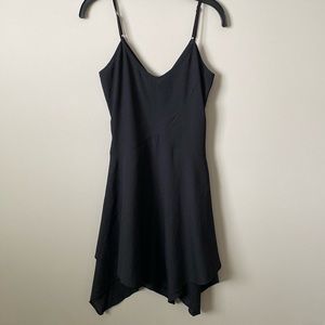 Black Asymmetrical Dress